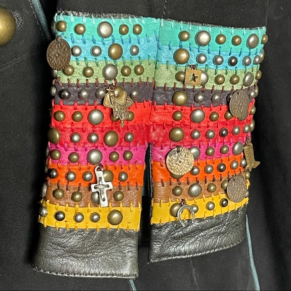 Double D Ranch Suede Charm Jacket in Black - Picture 5 of 11